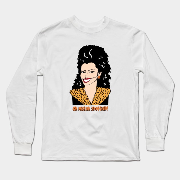 THAT'S HOW SHE BECAME THE NANNY - TV CHARACTER! Long Sleeve T-Shirt by cartoonistguy